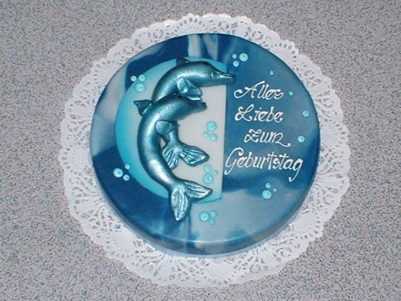 Delfin-Torte