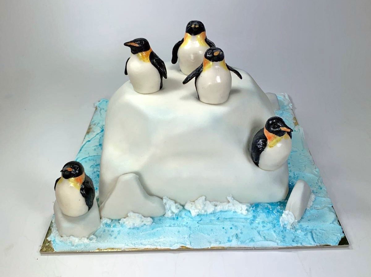 Pinguin Torte